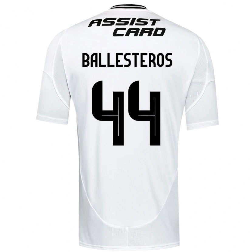 Danxen Men Martín Ballesteros #44 Black White Yellow Home Jersey 2025/26 T-Shirt
