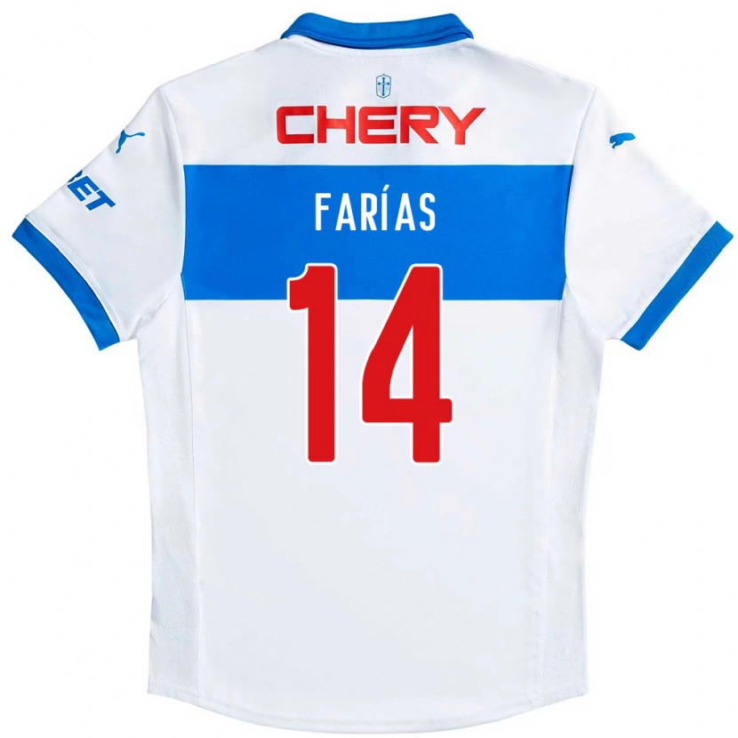 Danxen Men Agustín Farías #14 Black Blue Home Jersey 2025/26 T-Shirt