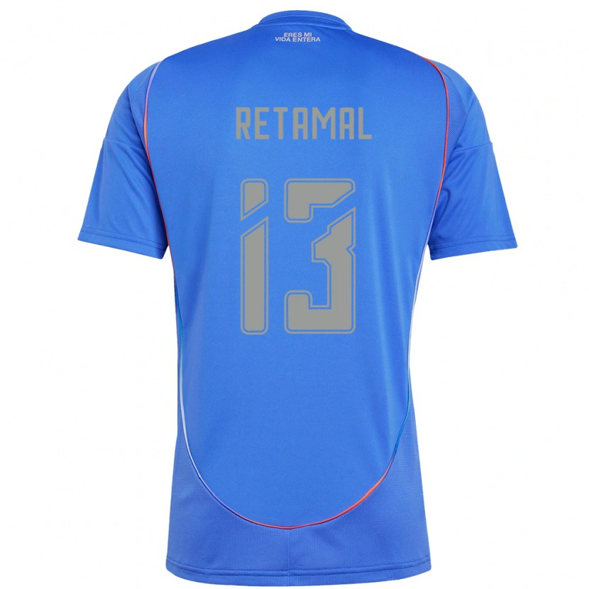 Danxen Men David Retamal #13 Sky Blue Home Jersey 2025/26 T-Shirt