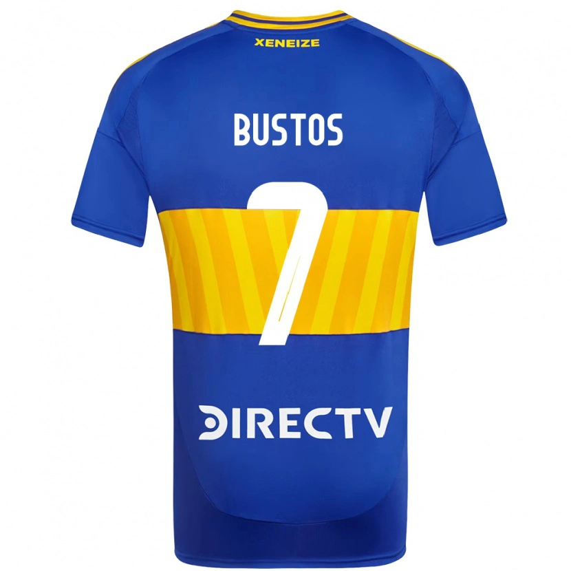 Danxen Men Tomás Bustos #7 Royal Blue Yellow Home Jersey 2025/26 T-Shirt