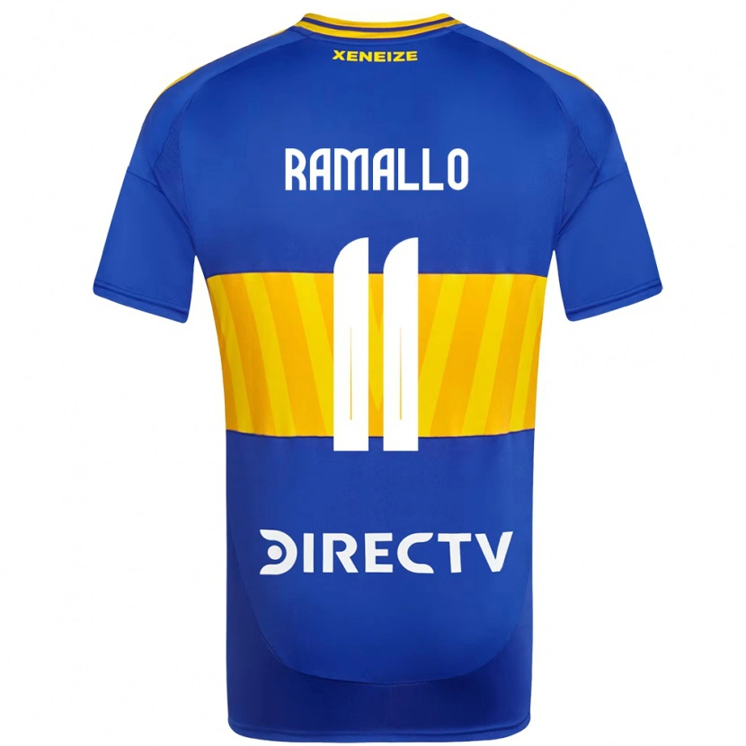 Danxen Men Yael Ramallo #11 Royal Blue Yellow Home Jersey 2025/26 T-Shirt