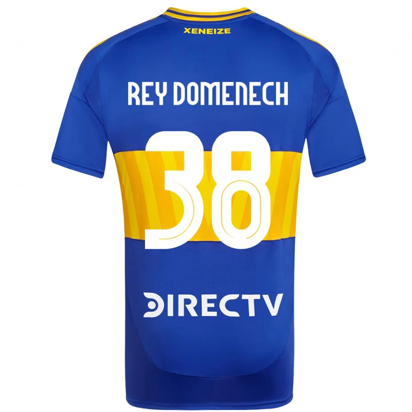 Danxen Men Camilo Rey Domenech #38 Royal Blue Yellow Home Jersey 2025/26 T-Shirt