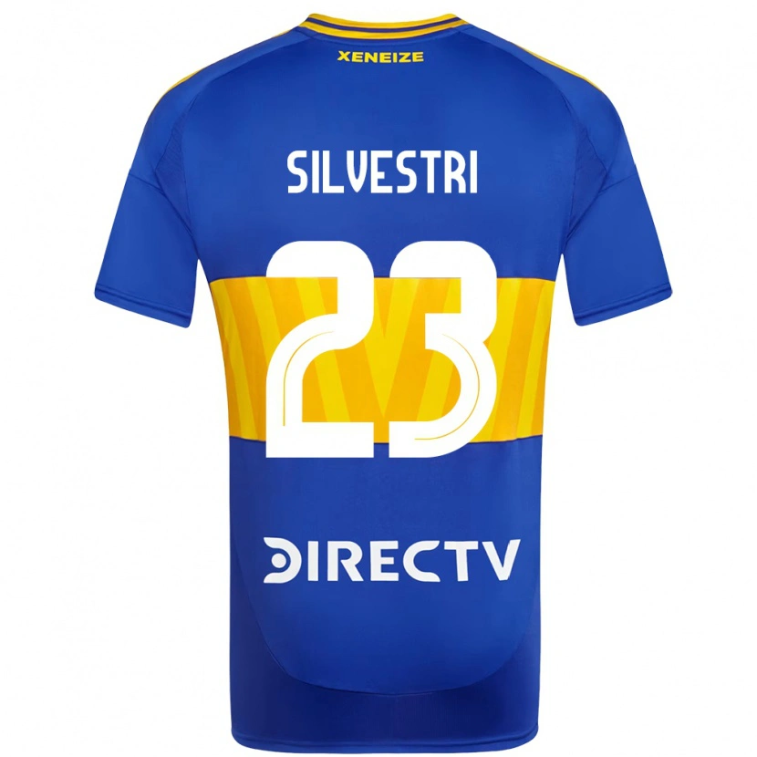 Danxen Men Delfina Silvestri #23 Royal Blue Yellow Home Jersey 2025/26 T-Shirt