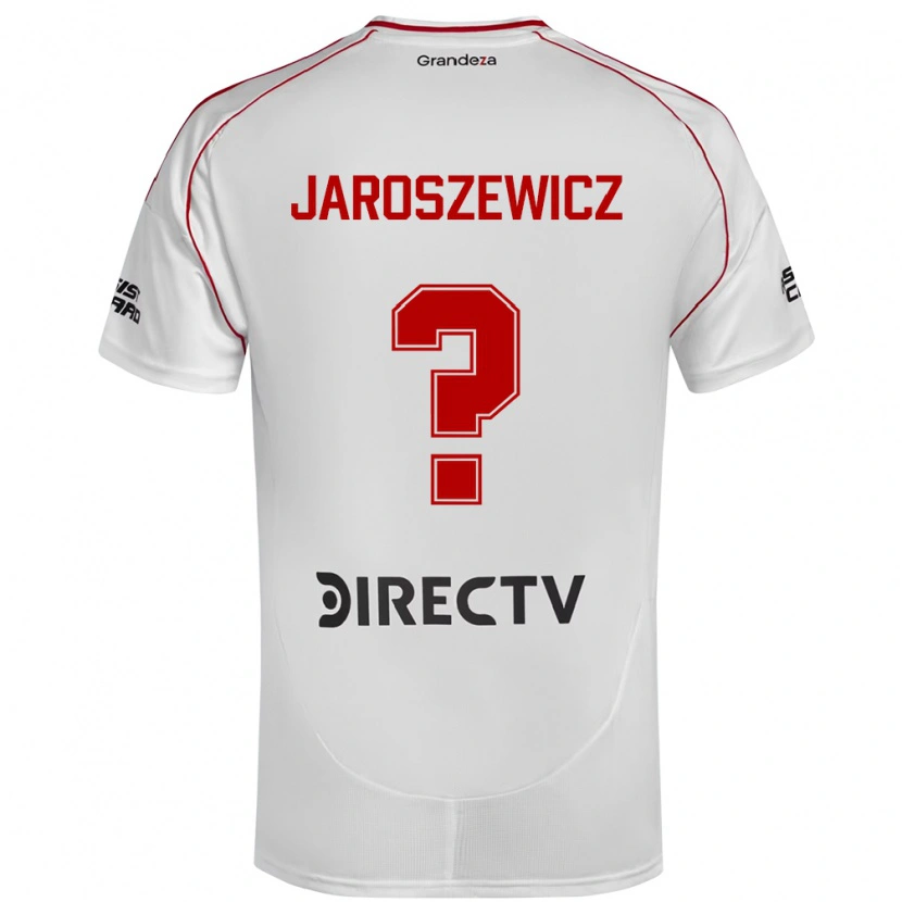 Danxen Men Franco Jaroszewicz #0 White Red Home Jersey 2025/26 T-Shirt