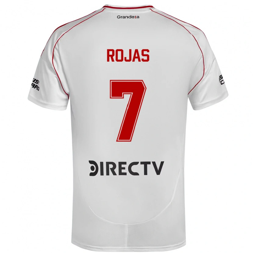 Danxen Men Matías Rojas #7 White Red Home Jersey 2025/26 T-Shirt