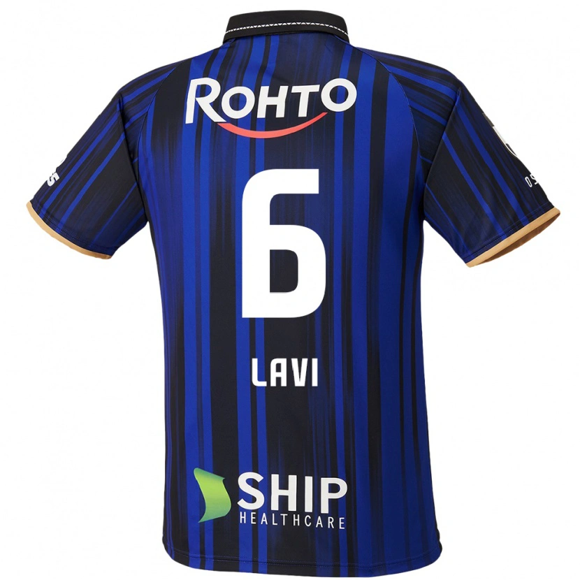 Danxen Men Neta Lavi #6 Blue White Black Home Jersey 2025/26 T-Shirt