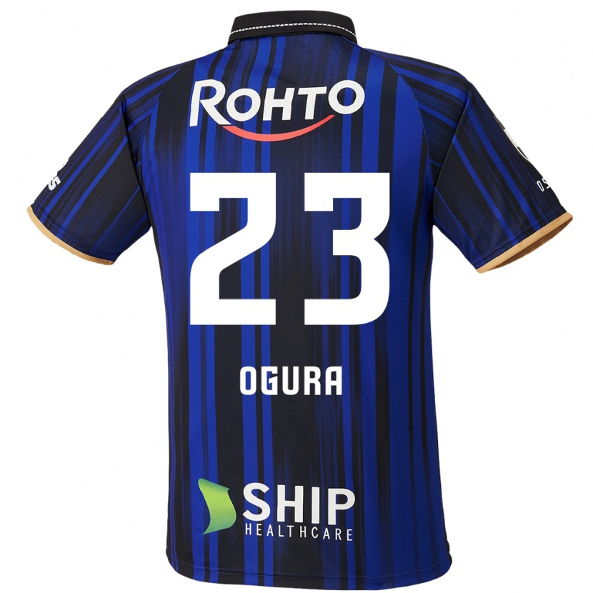 Danxen Men Shimpei Ogura #23 Blue White Black Home Jersey 2025/26 T-Shirt