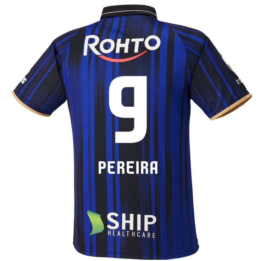 Danxen Men Leandro Pereira #9 Blue White Black Home Jersey 2025/26 T-Shirt