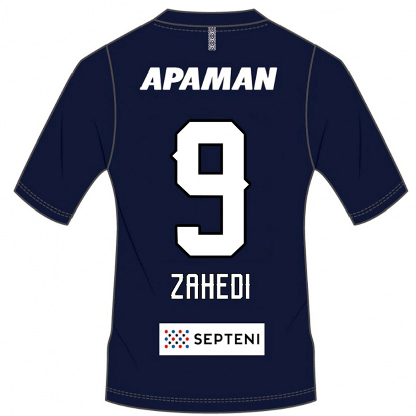Danxen Men Shahab Zahedi #9 Royal Blue White Home Jersey 2025/26 T-Shirt