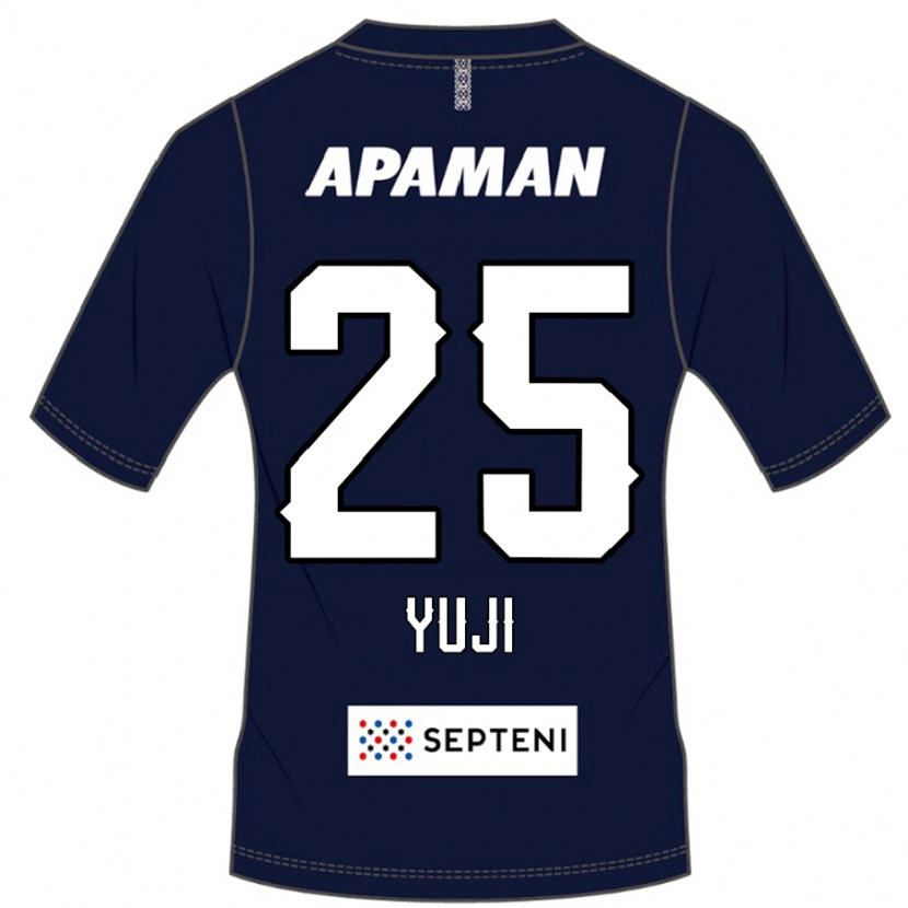 Danxen Men Yuji Kitajima #25 Royal Blue White Home Jersey 2025/26 T-Shirt