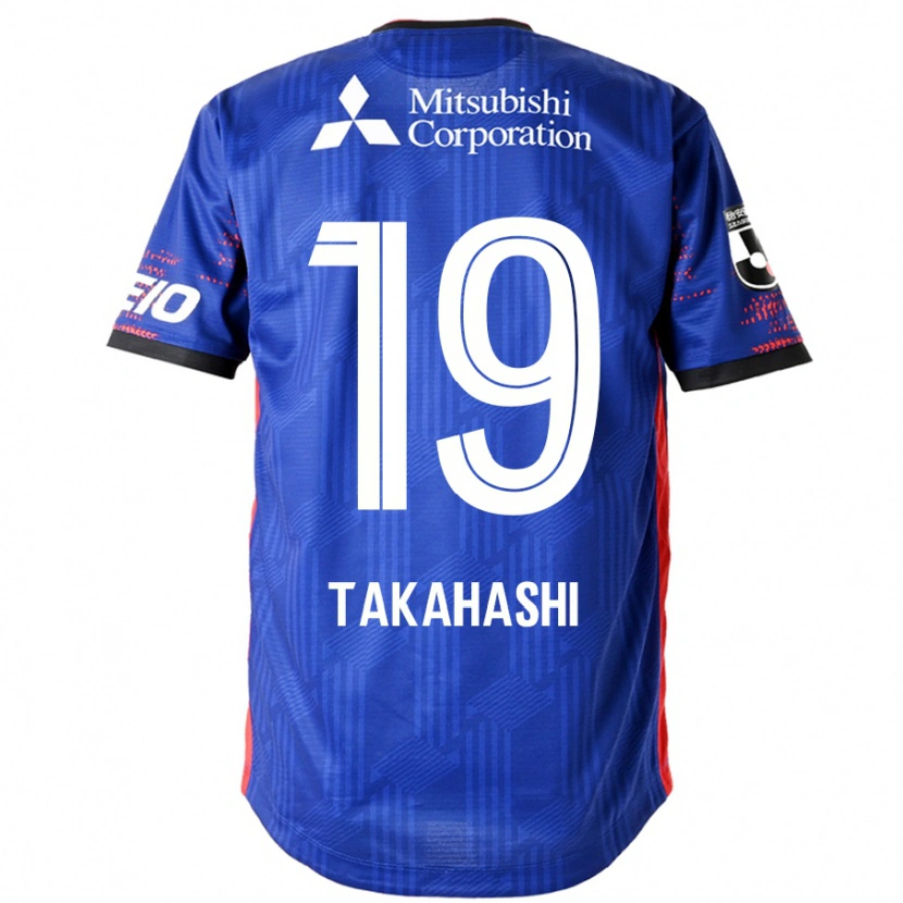 Danxen Men Yuya Takahashi #19 Royal Blue White Home Jersey 2025/26 T-Shirt