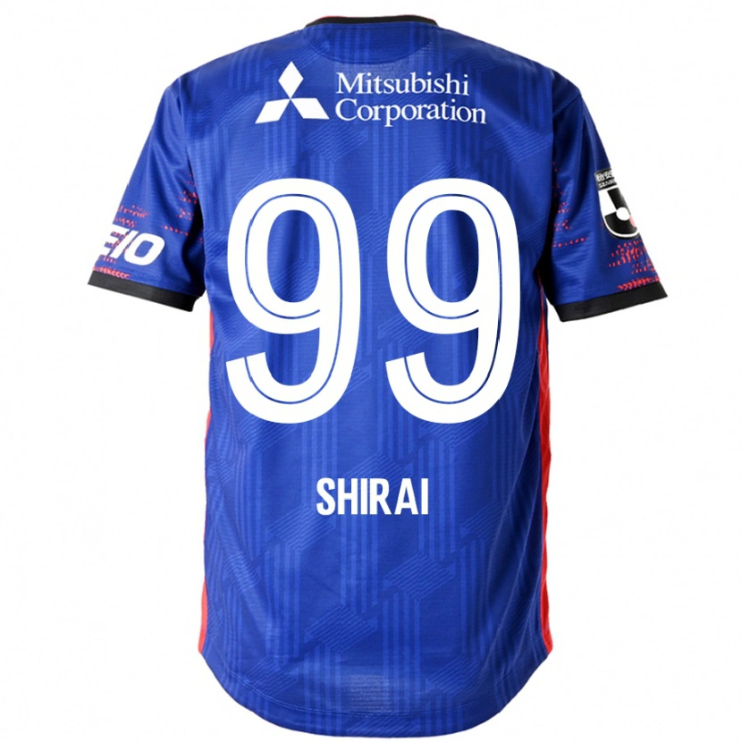 Danxen Men Kosuke Shirai #99 Royal Blue White Home Jersey 2025/26 T-Shirt