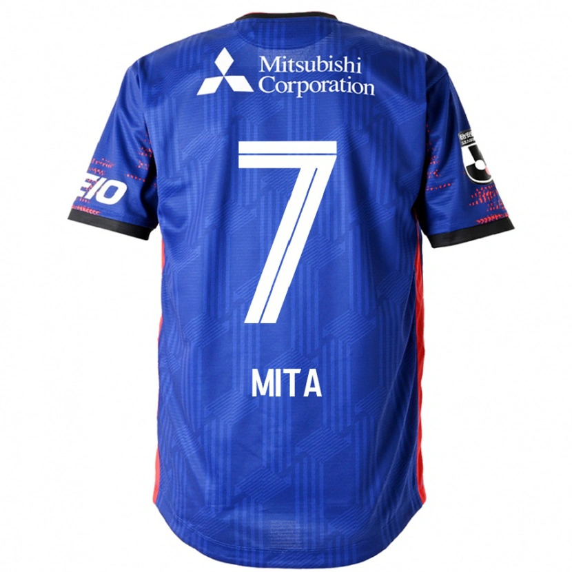 Danxen Men Hirotaka Mita #7 Royal Blue White Home Jersey 2025/26 T-Shirt