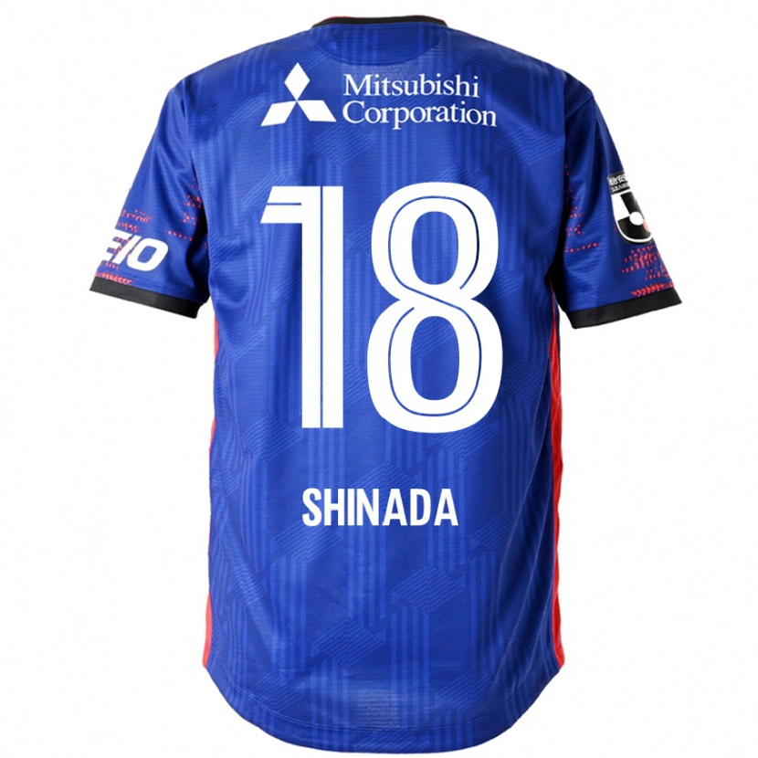 Danxen Men Manato Shinada #18 Royal Blue White Home Jersey 2025/26 T-Shirt