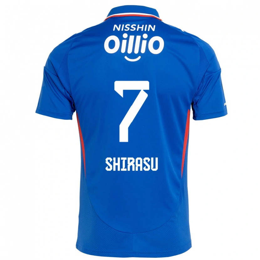 Danxen Men Kento Shirasu #7 Royal Blue White Home Jersey 2025/26 T-Shirt
