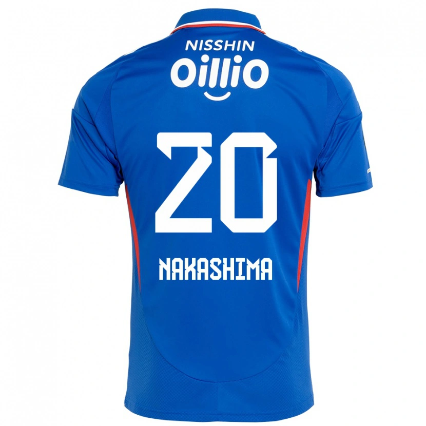 Danxen Men Rikuto Nakashima #20 Royal Blue White Home Jersey 2025/26 T-Shirt