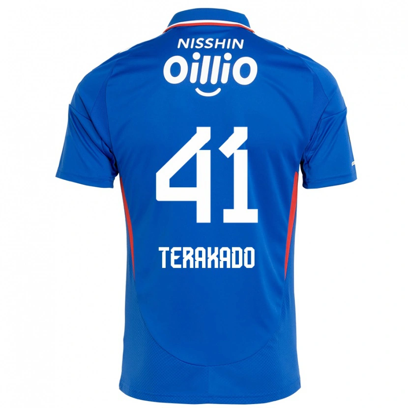Danxen Men Riku Terakado #41 Royal Blue White Home Jersey 2025/26 T-Shirt