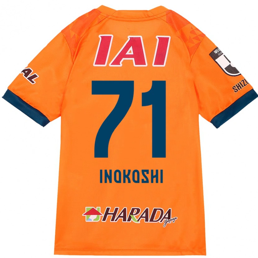Danxen Men Yui Inokoshi #71 Orange Red Home Jersey 2025/26 T-Shirt