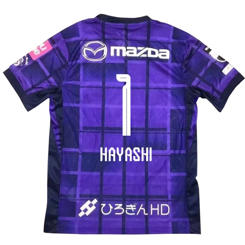Danxen Men Takuto Hayashi #1 Purple Orange Home Jersey 2025/26 T-Shirt