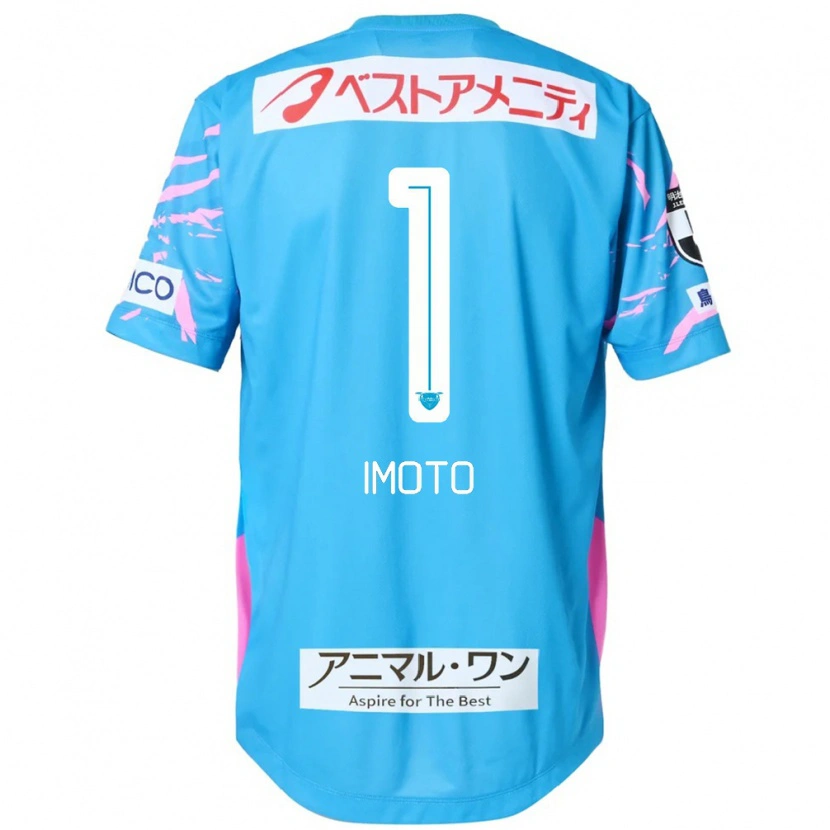 Danxen Men Kota Imoto #1 Blue Pink Home Jersey 2025/26 T-Shirt
