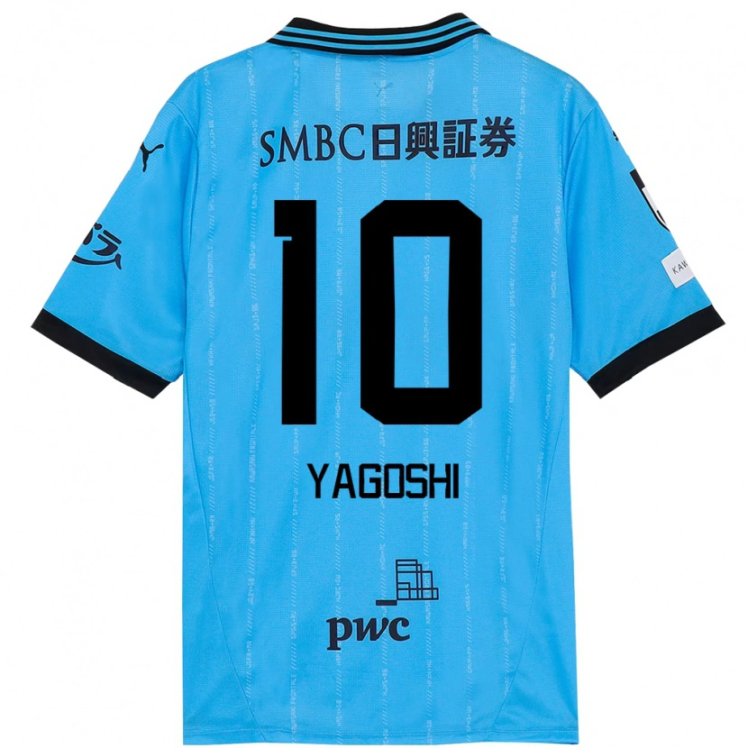 Danxen Men Mikito Yagoshi #10 Sky Blue Black Home Jersey 2025/26 T-Shirt