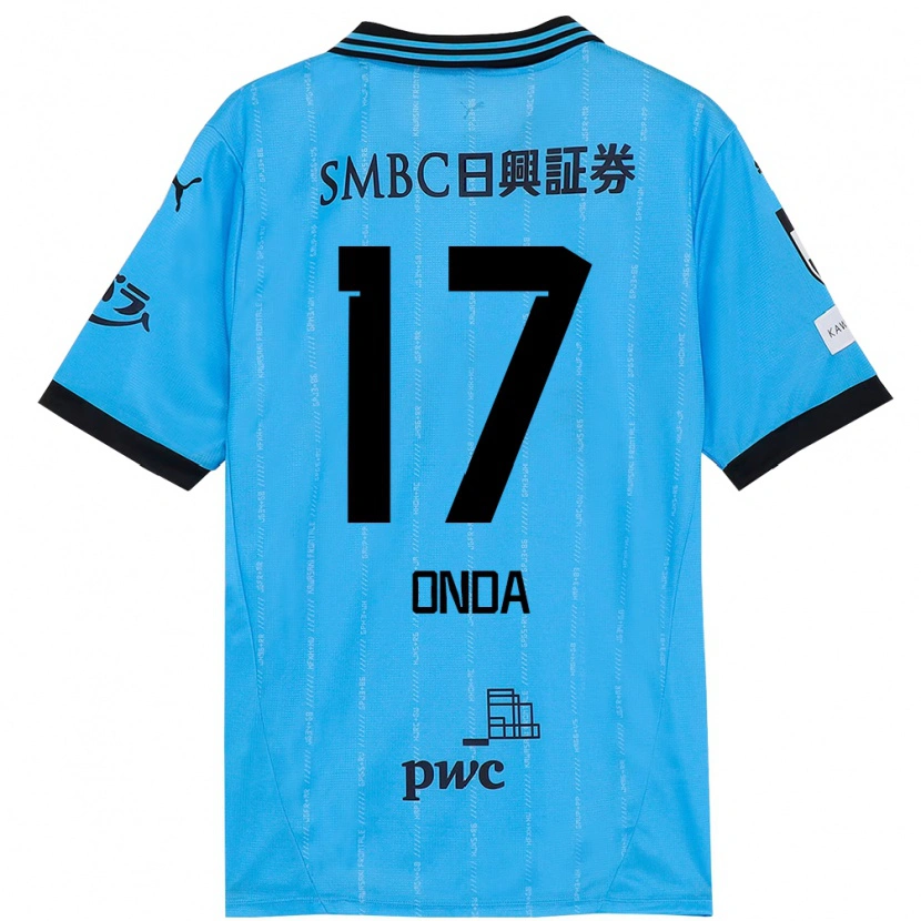 Danxen Men Yutaro Onda #17 Sky Blue Black Home Jersey 2025/26 T-Shirt