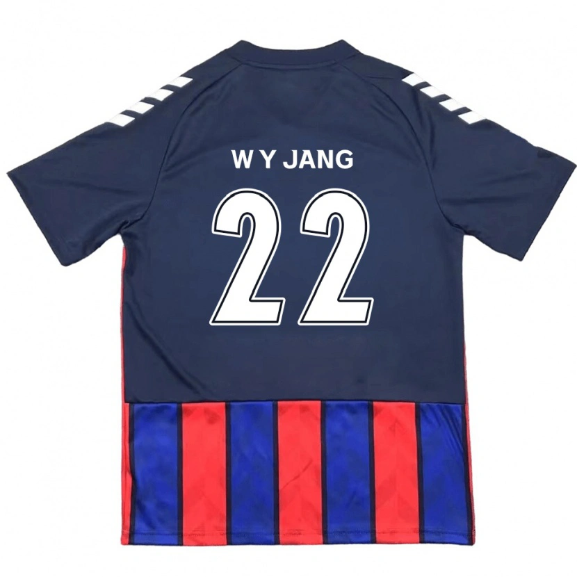 Danxen Men Young-Woo Jang #22 Royal Blue Red Home Jersey 2025/26 T-Shirt