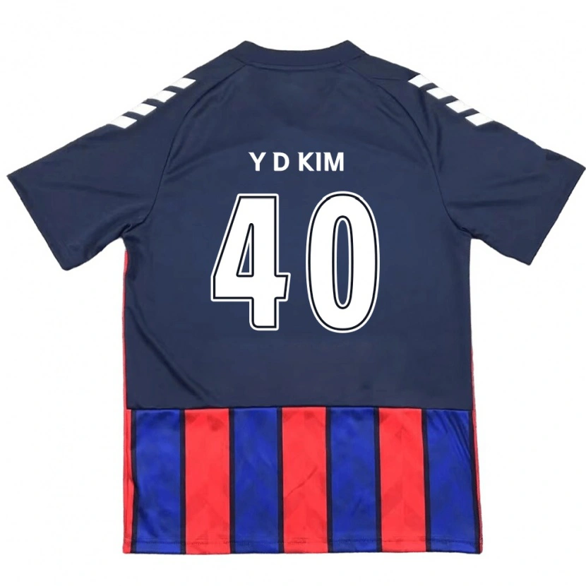 Danxen Men Do-Yoon Kim #40 Royal Blue Red Home Jersey 2025/26 T-Shirt