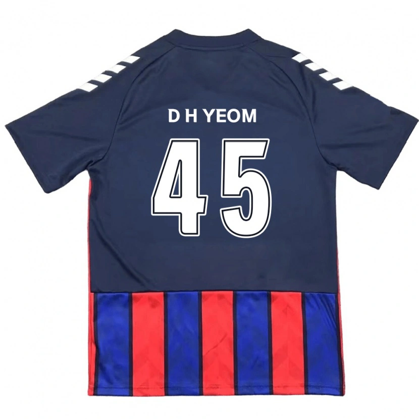 Danxen Men Do-Hyeon Yeom #45 Royal Blue Red Home Jersey 2025/26 T-Shirt
