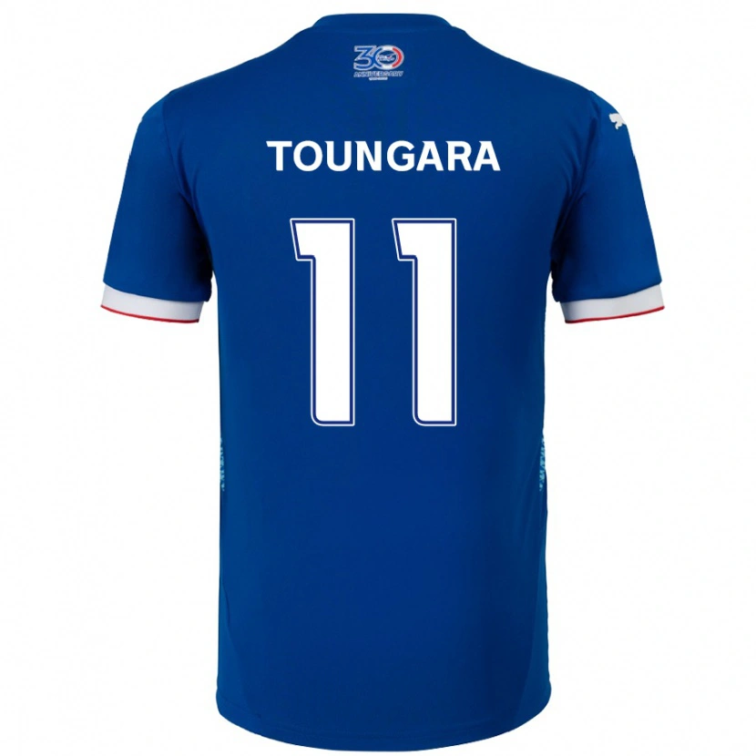 Danxen Men Aboubacar Toungara #11 Royal Blue White Home Jersey 2025/26 T-Shirt