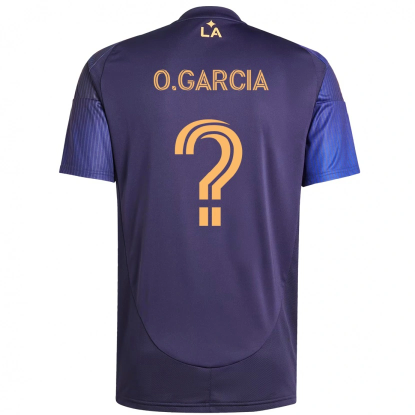 Danxen Men Omar Garcia #0 Purple Blue Away Jersey 2025/26 T-Shirt