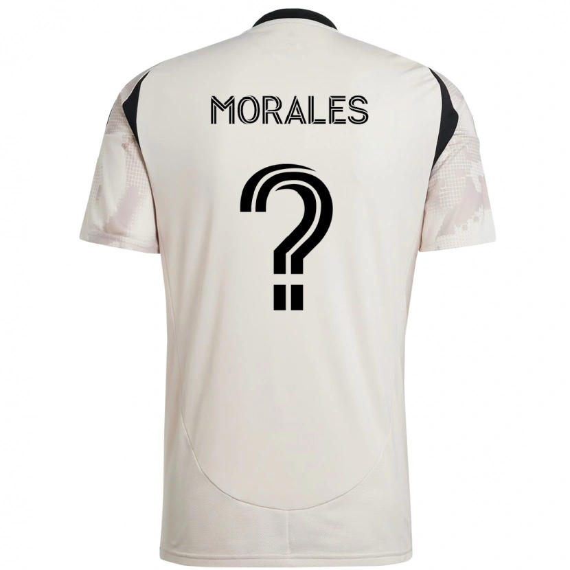 Danxen Men Marcelo Morales #0 Beige Black Away Jersey 2025/26 T-Shirt