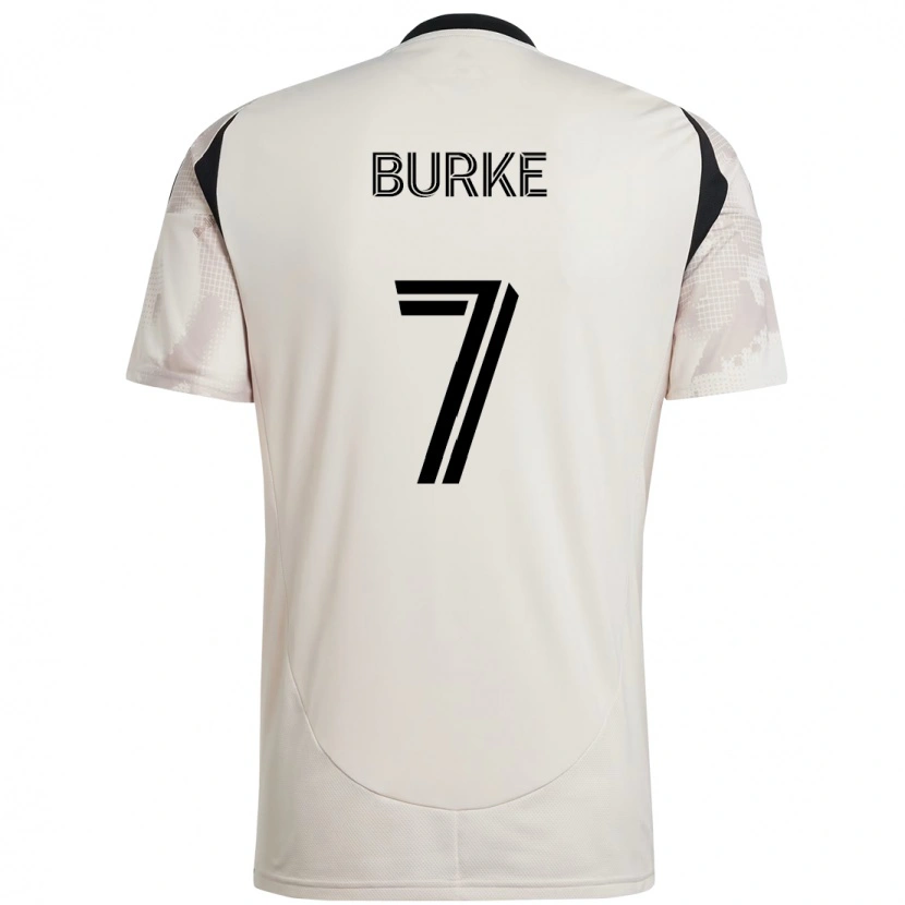 Danxen Men Cory Burke #7 Beige Black Away Jersey 2025/26 T-Shirt