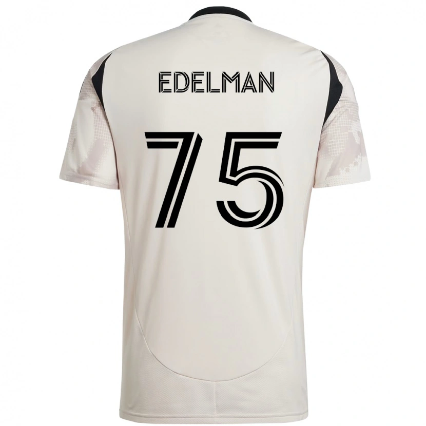 Danxen Men Daniel Edelman #75 Beige Black Away Jersey 2025/26 T-Shirt