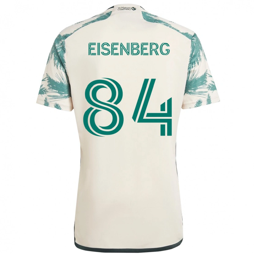 Danxen Men Max Eisenberg #84 Beige Green Away Jersey 2025/26 T-Shirt