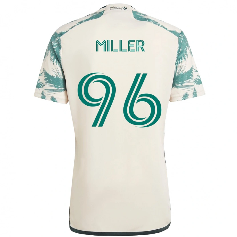 Danxen Men Carver Miller #96 Beige Green Away Jersey 2025/26 T-Shirt