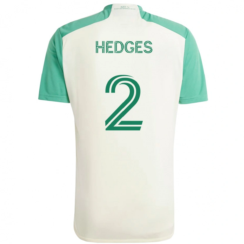Danxen Men Matt Hedges #2 White Green Away Jersey 2025/26 T-Shirt