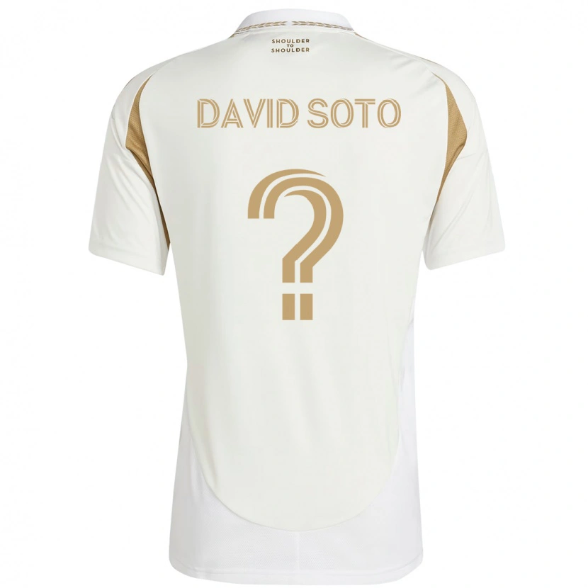 Danxen Men David Soto #0 White Brown Away Jersey 2025/26 T-Shirt