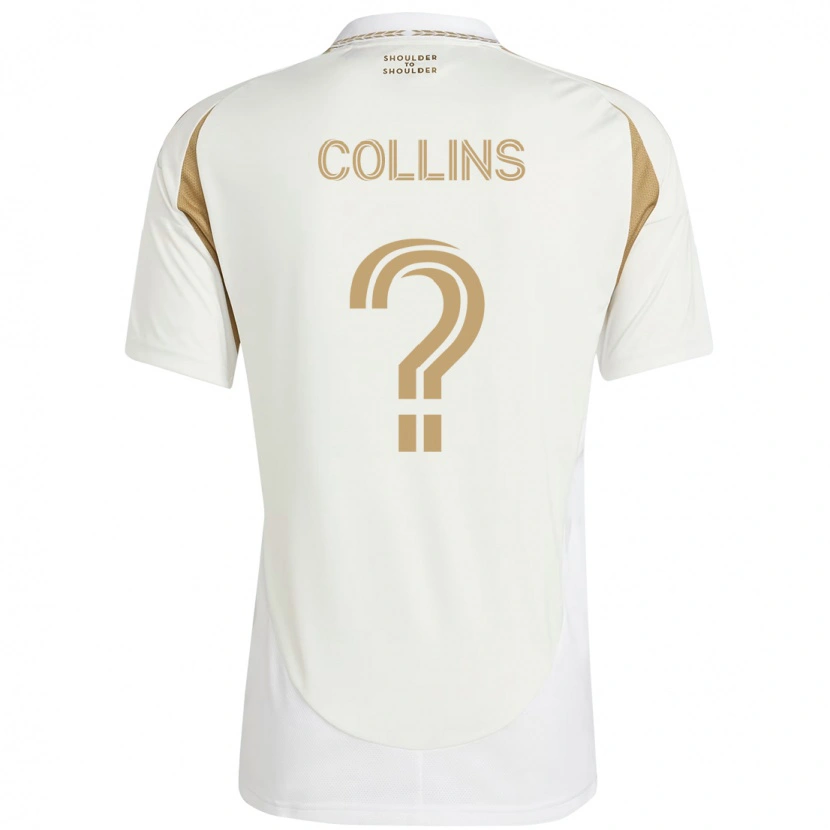 Danxen Men Slate Collins #0 White Brown Away Jersey 2025/26 T-Shirt