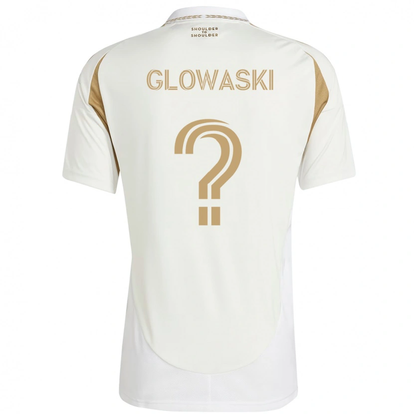 Danxen Men Dylan Glowaski #0 White Brown Away Jersey 2025/26 T-Shirt