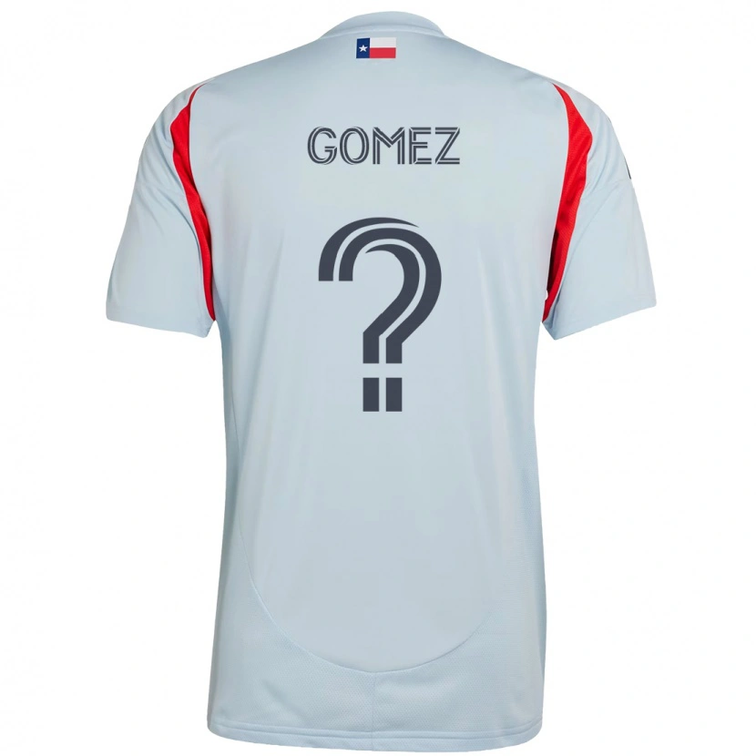 Danxen Men Victor Gomez #0 Light Blue Red Away Jersey 2025/26 T-Shirt