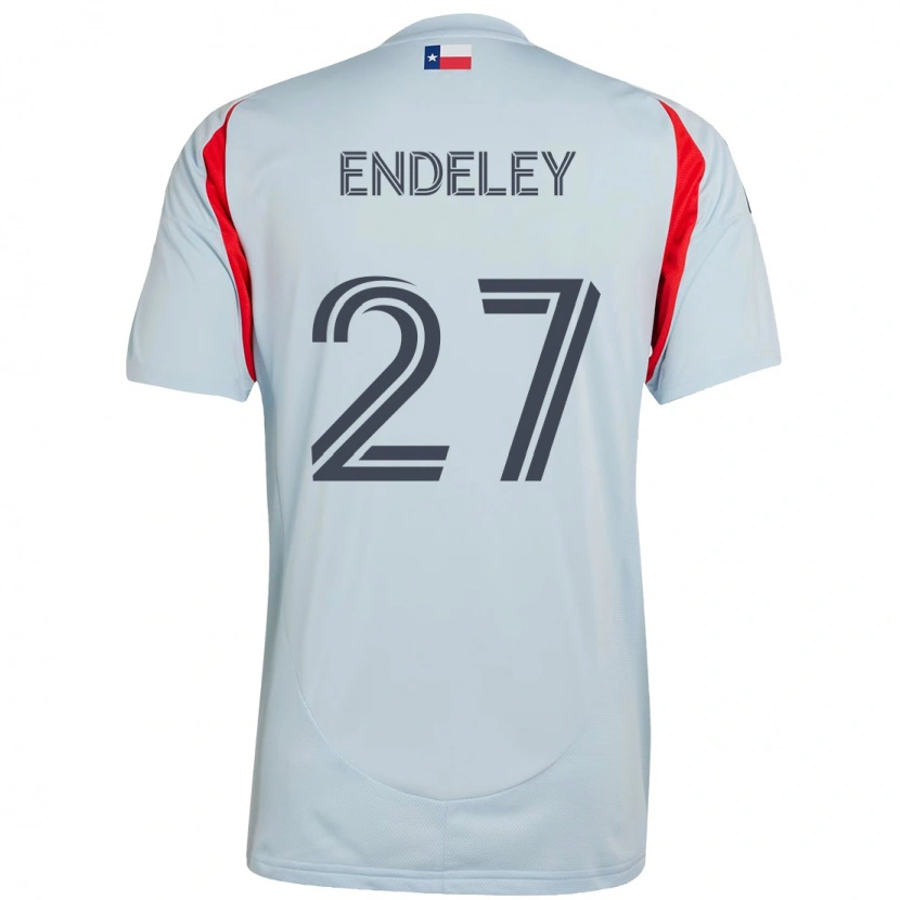 Danxen Men Herbert Endeley #27 Light Blue Red Away Jersey 2025/26 T-Shirt