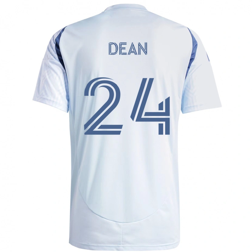 Danxen Men Jonathan Dean #24 Light Sky Blueblue Away Jersey 2025/26 T-Shirt