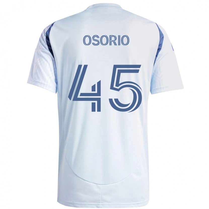 Danxen Men Harold Osorio #45 Light Sky Blueblue Away Jersey 2025/26 T-Shirt