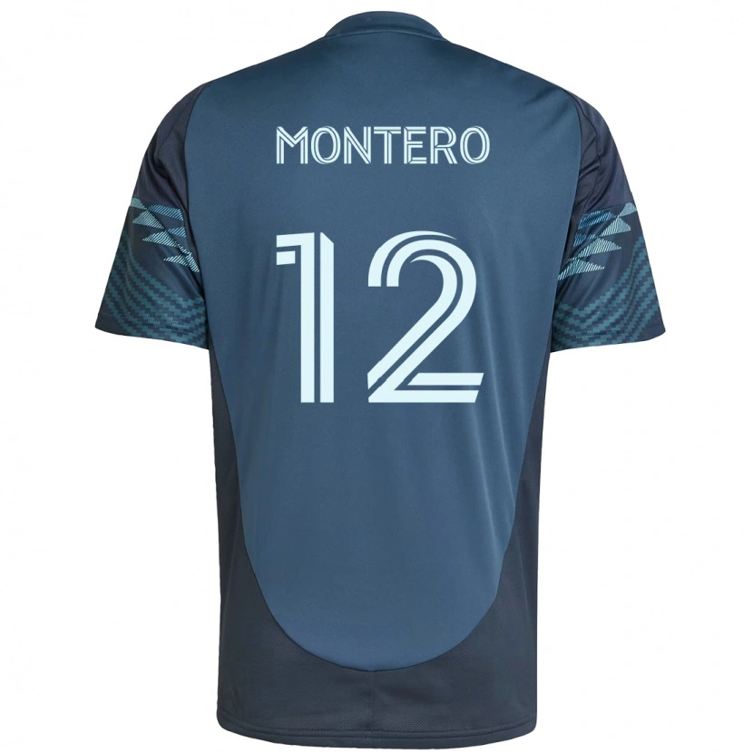 Danxen Men Fredy Montero #12 Light Blue Away Jersey 2025/26 T-Shirt