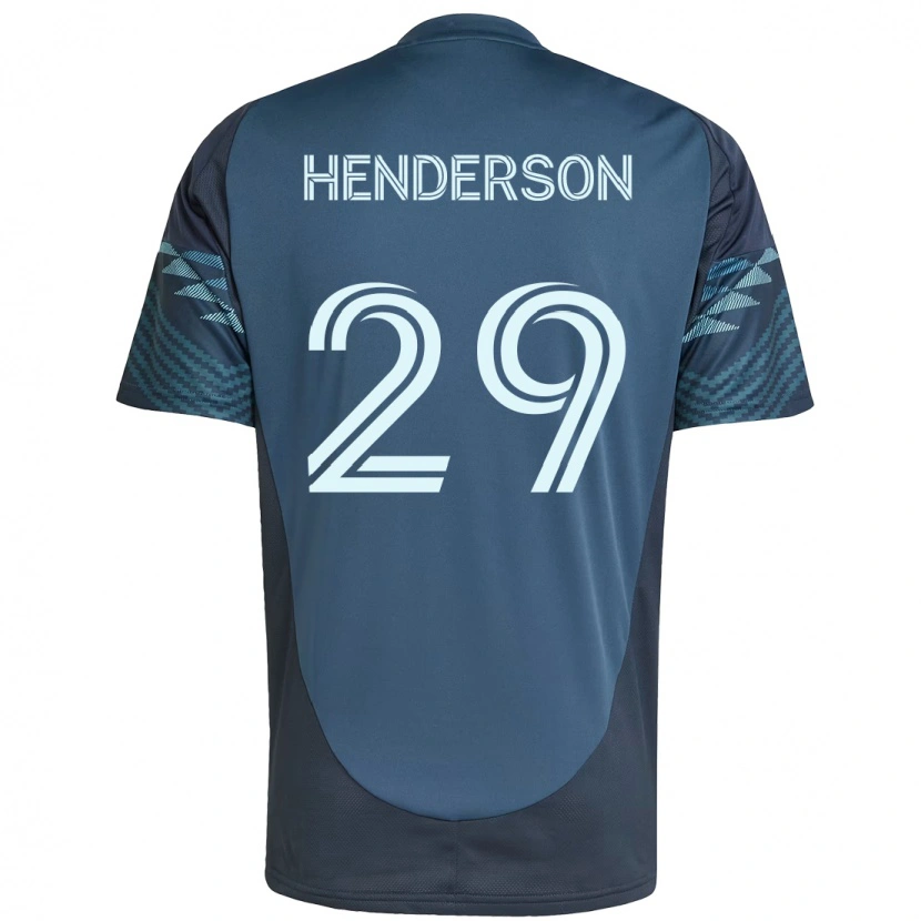 Danxen Men Anna Henderson #29 Light Blue Away Jersey 2025/26 T-Shirt