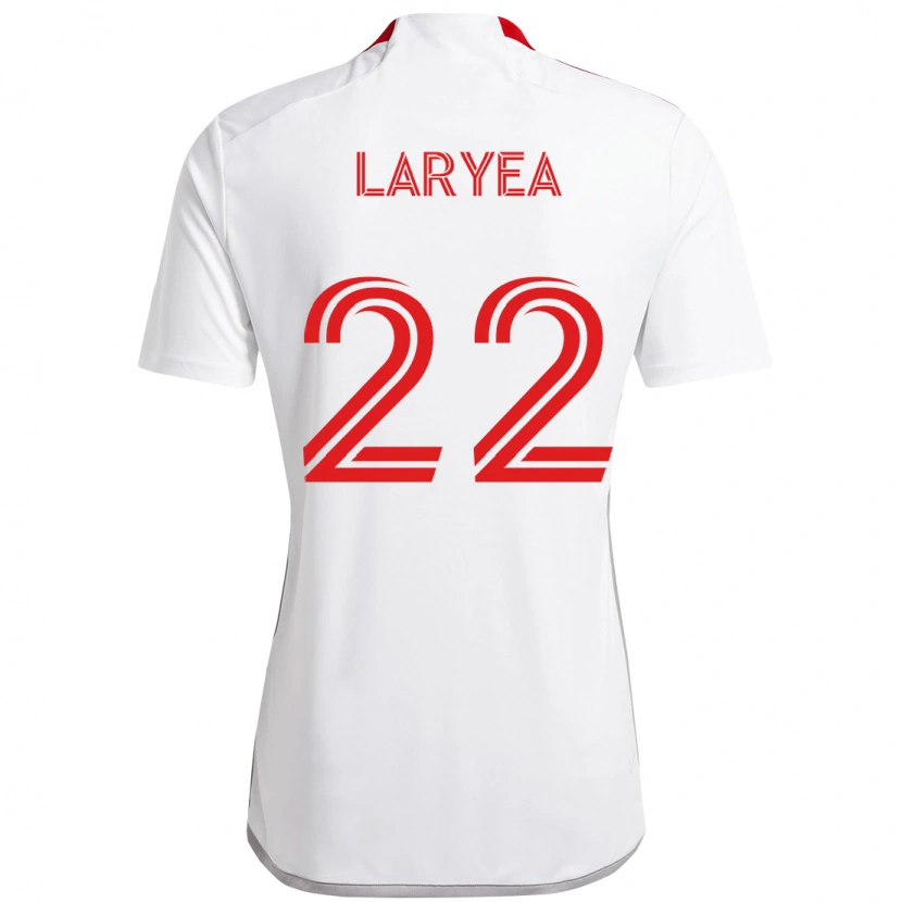 Danxen Men Richie Laryea #22 White Red Away Jersey 2025/26 T-Shirt