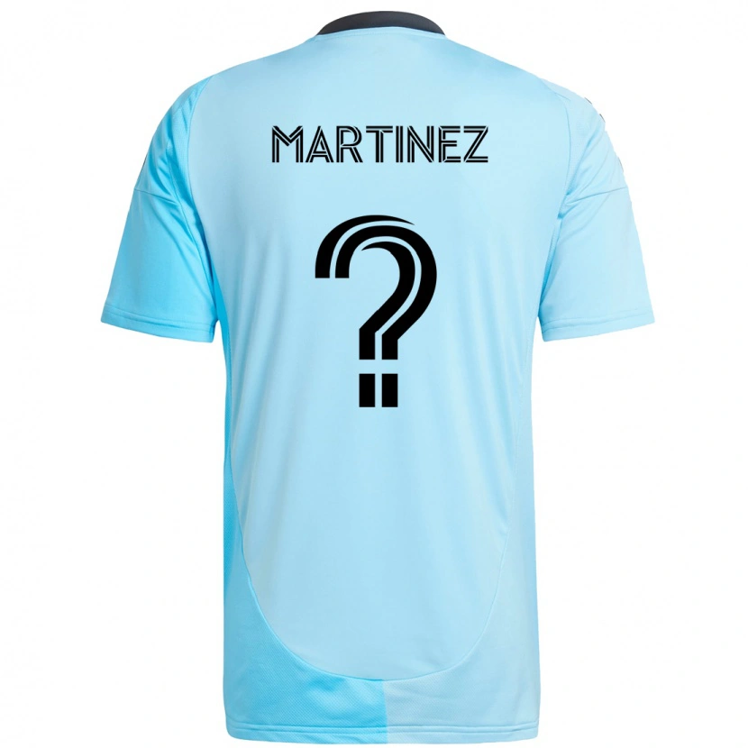 Danxen Men Aidan Martinez #0 Sky Blue Away Jersey 2025/26 T-Shirt
