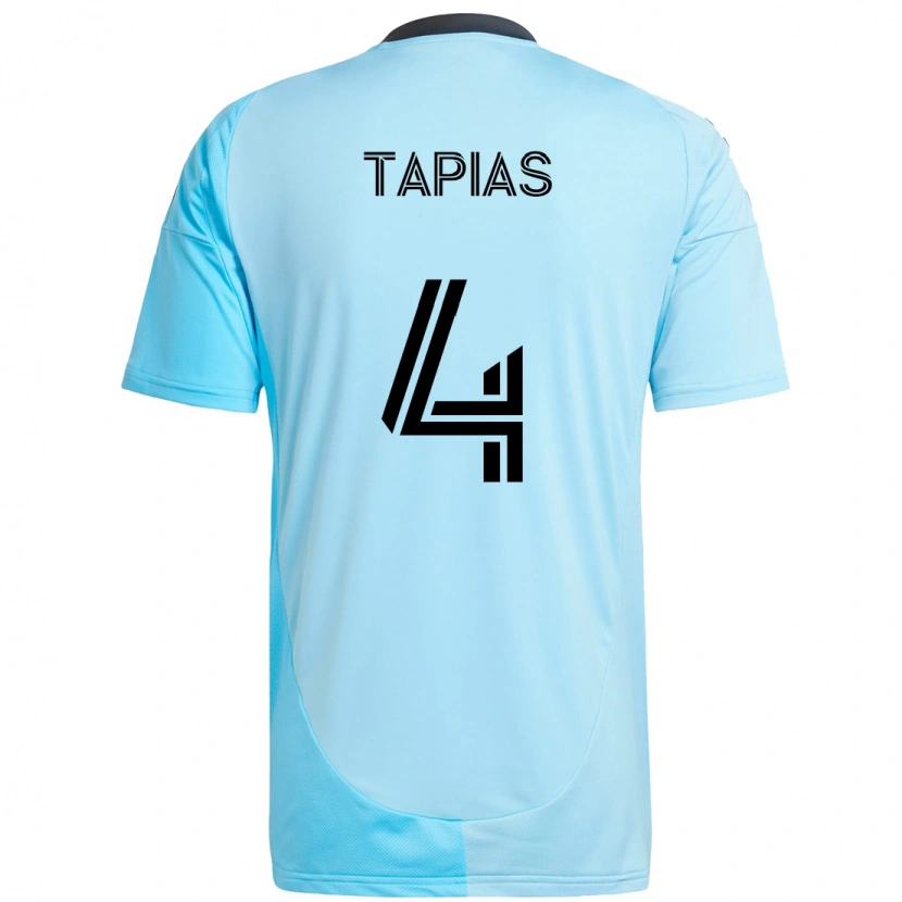 Danxen Men Miguel Tapias #4 Sky Blue Away Jersey 2025/26 T-Shirt