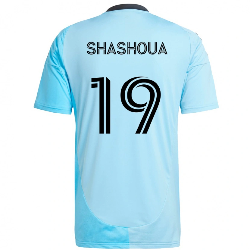 Danxen Men Sam Shashoua #19 Sky Blue Away Jersey 2025/26 T-Shirt